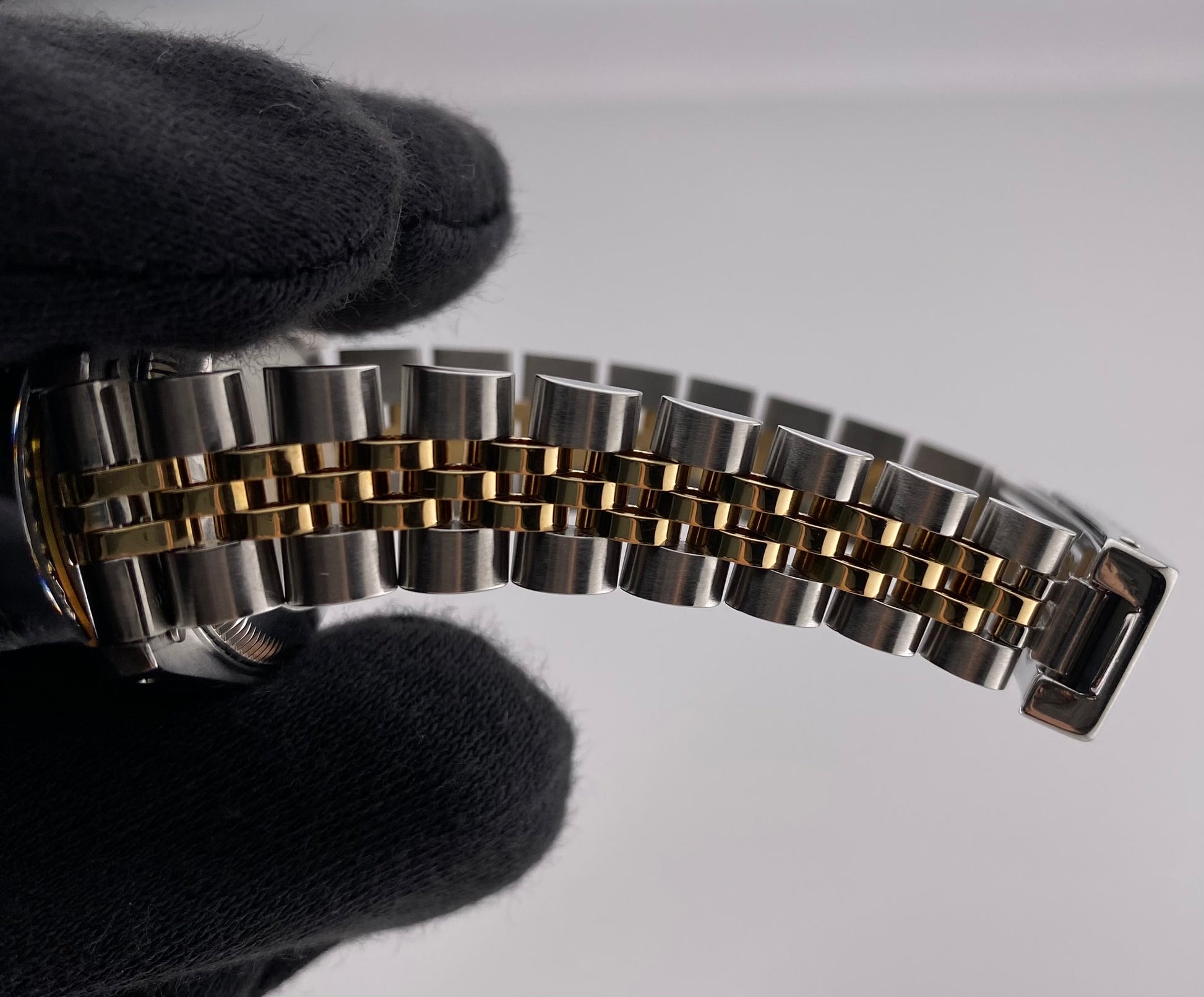 Rolex Datejust Lady Champagne Stick Dial on D Link Jubilee Ref. 69173 1986 — view 5