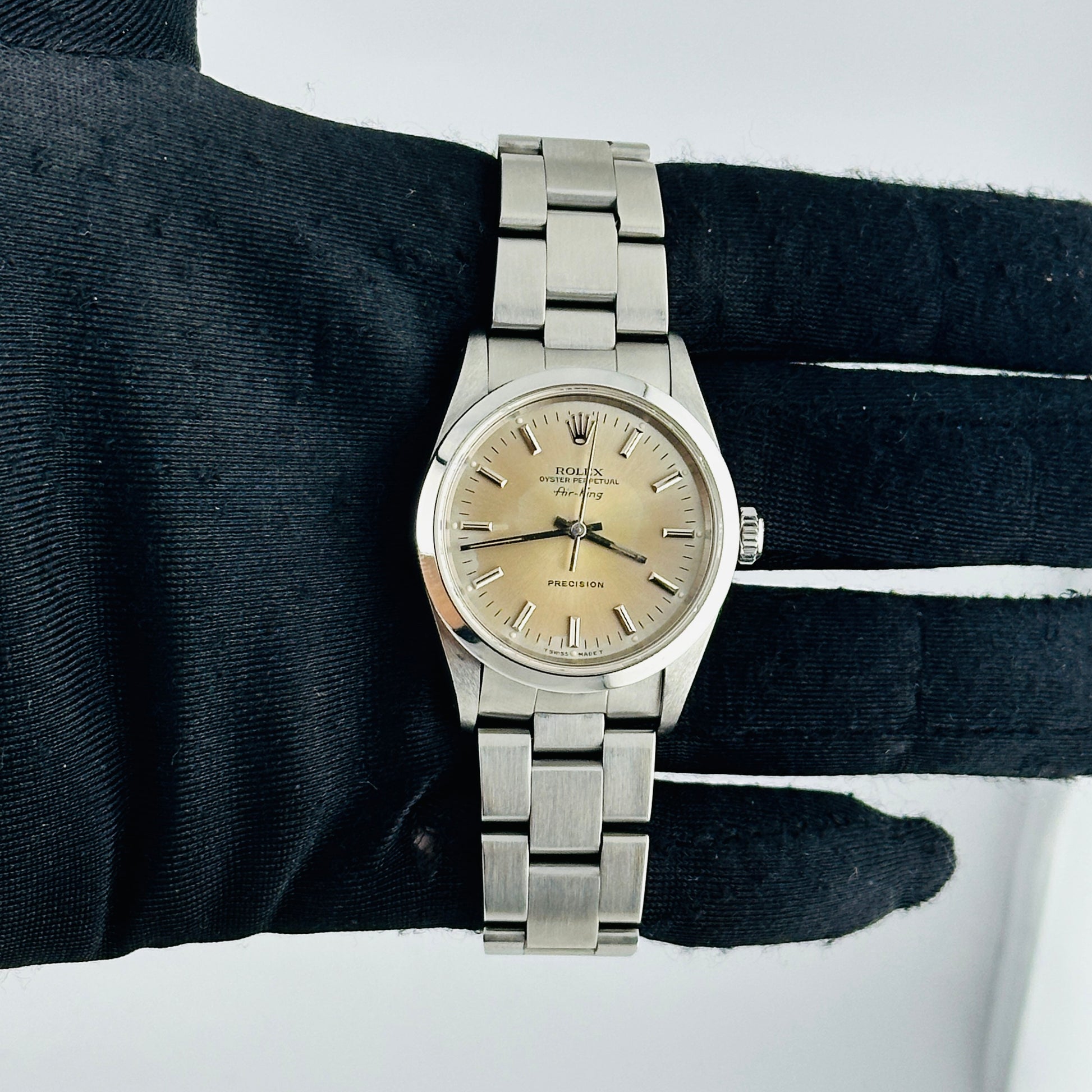 Rolex Air-King Silver Dial on Oyster Ref. 14000 1990 — view 2
