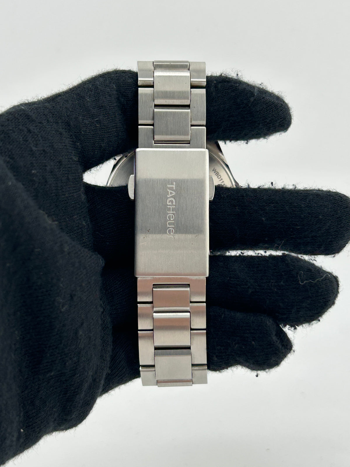 Tag Heuer Aquaracer Black Dial on Stainless Steel Bracelet Ref. WBD1110.BA0928 — view 4