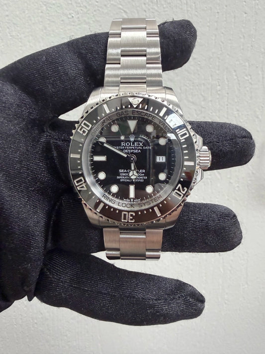 Rolex Sea-Dweller Deepsea Black Dial on Oyster Ref 126660 with New Style Card White 2019