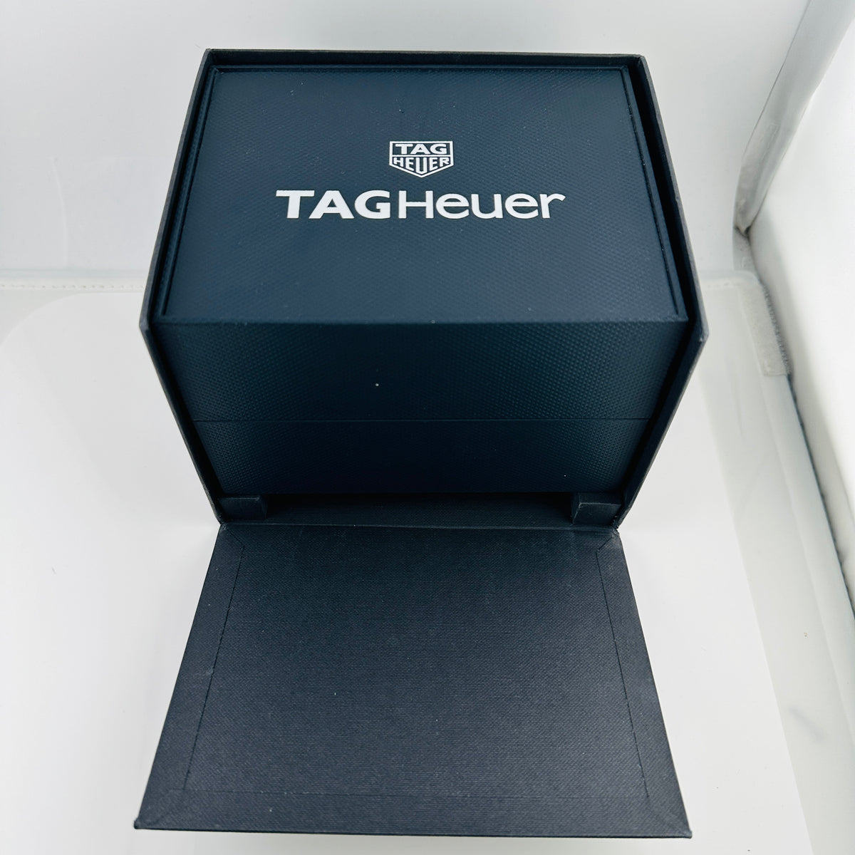 Tag Heuer Carrera Chronograph Blue Dial on Leather Strap Ref. CBN2A1A.FC6537 Manuals Only and Box — view 10