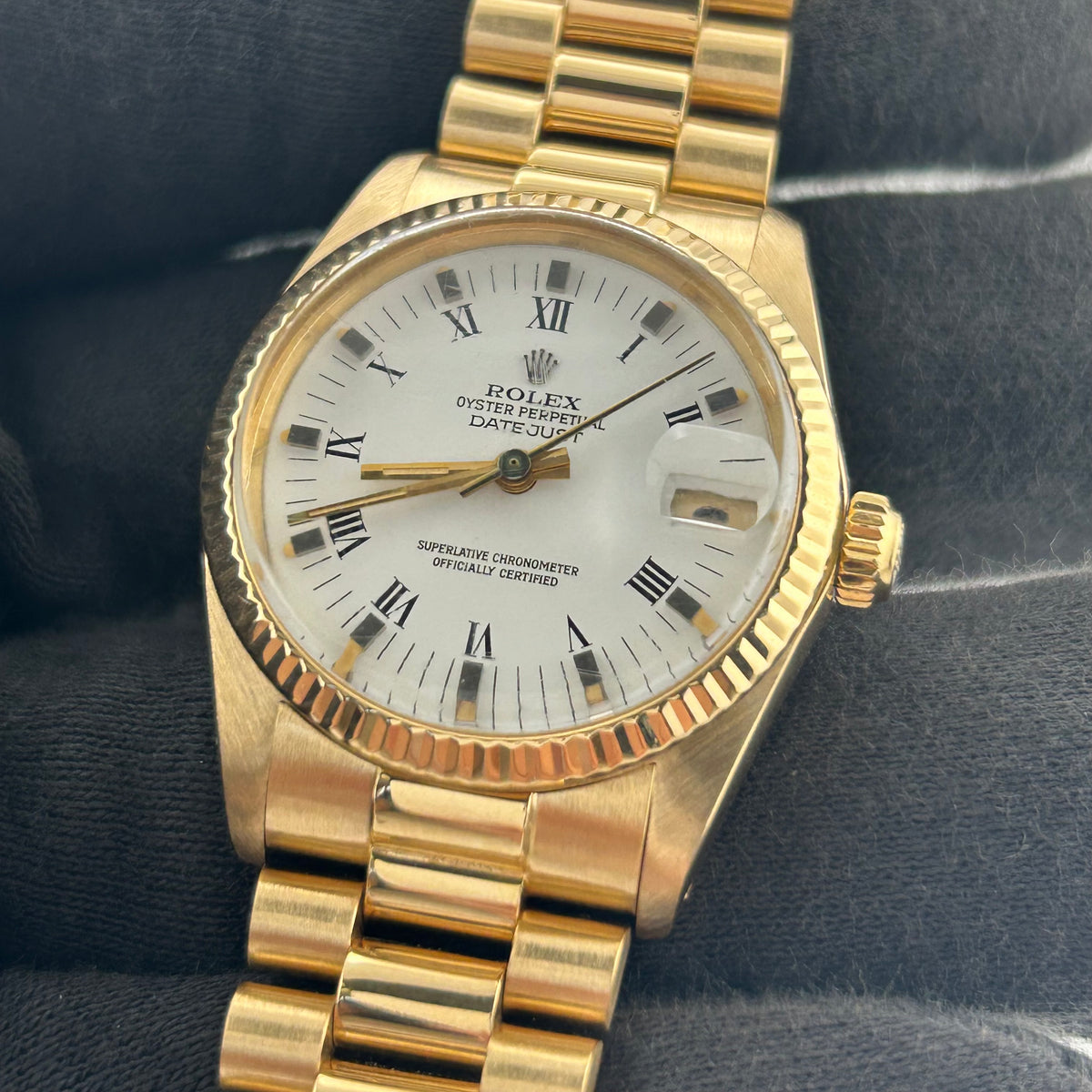 Rolex Datejust Stick Dial on Oyster Ref. 6827 1984 — view 2