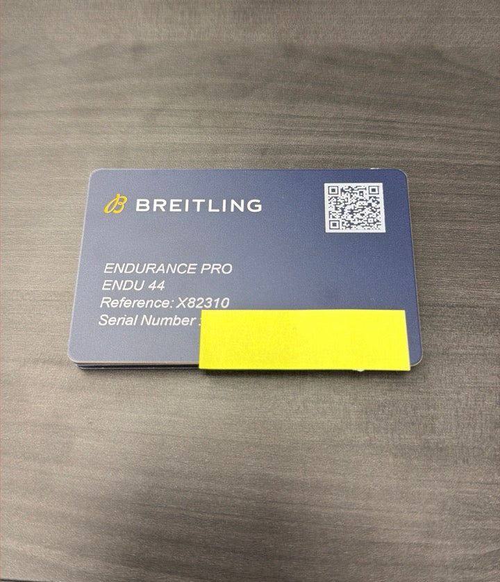 Breitling Endurance Pro Red Dial on Rubber Strap Ref. X823109A1K1S1 Card 2026 — view 6