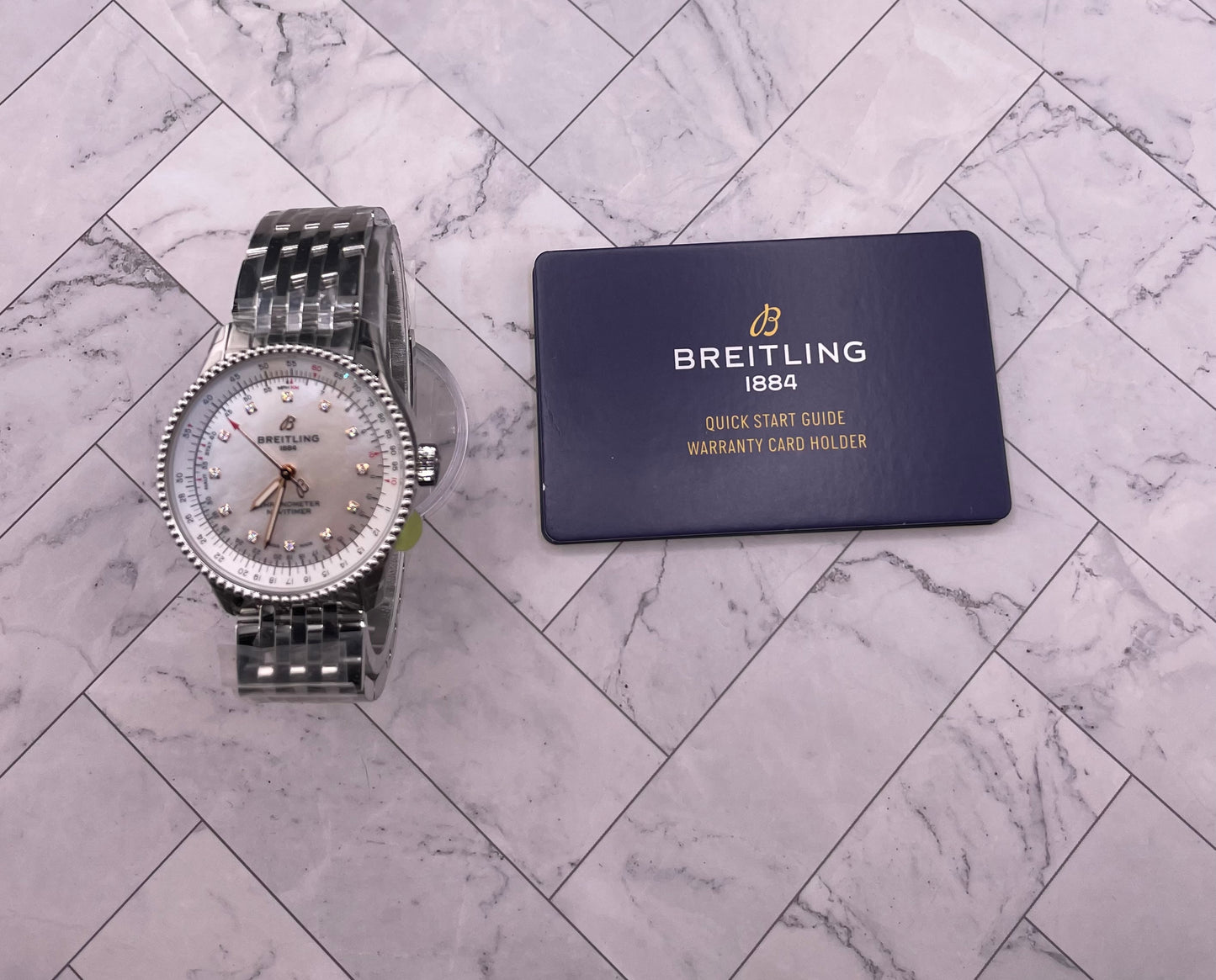 Breitling Navitimer Automatic Mop Dial on Bracelet Ref. A17395211A1A1 Card 2026 — view 7