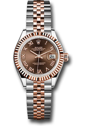Rolex Datejust Lady Chocolate Roman Dial on Jubilee Ref. 279171 Card 2019