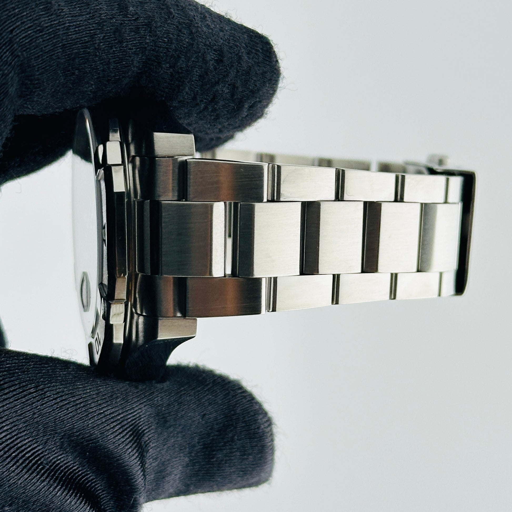 Tag Heuer Aquaracer Brown Sunray Brushed Dial on Stainless Steel Bracelet Ref. WAY2018.BA0927 — view 5