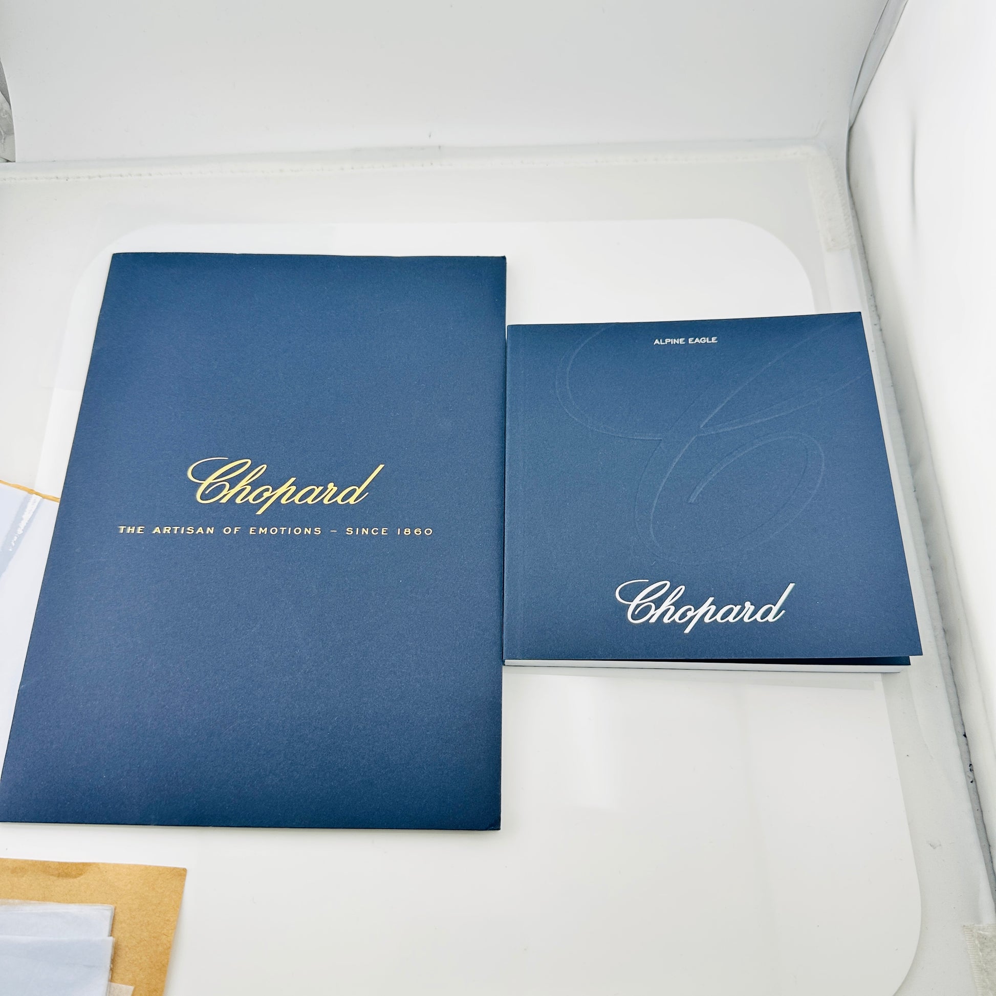 Chopard Alpine Eagle Blue Dial on Stainless Steel Bracelet Ref. 298600-3001 Card 2023 — view 7
