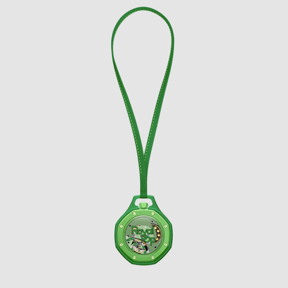 Audemars Piguet X Swatch Royal Pop Green Eight Green Dial on Rubber Strap Ref. SSX03G100N Complete 2026 — view 3