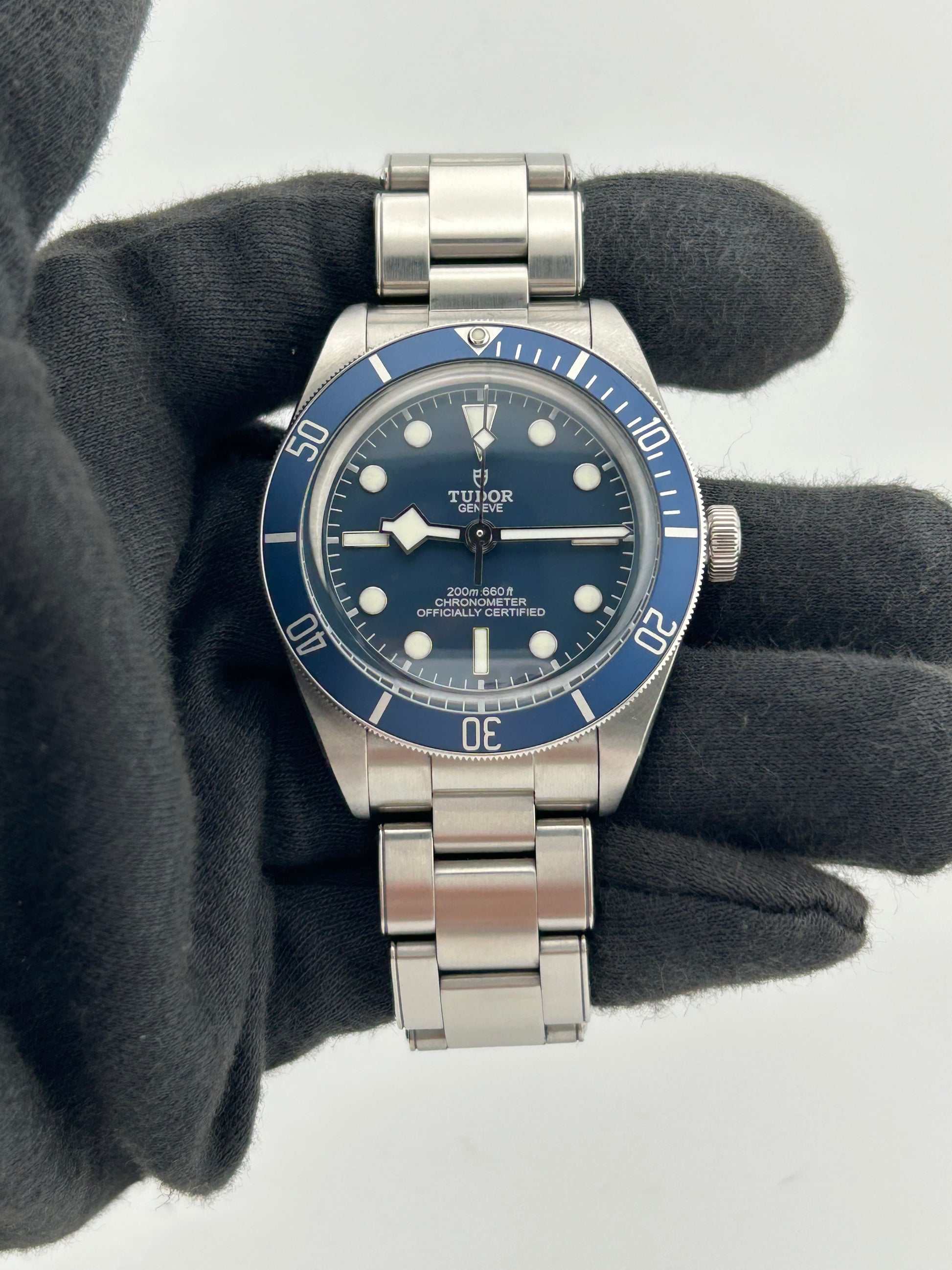 Tudor Black Bay Fifty-Eight Blue Dial on Stainless Steel Bracelet Ref. M79030B-0001 — view 2