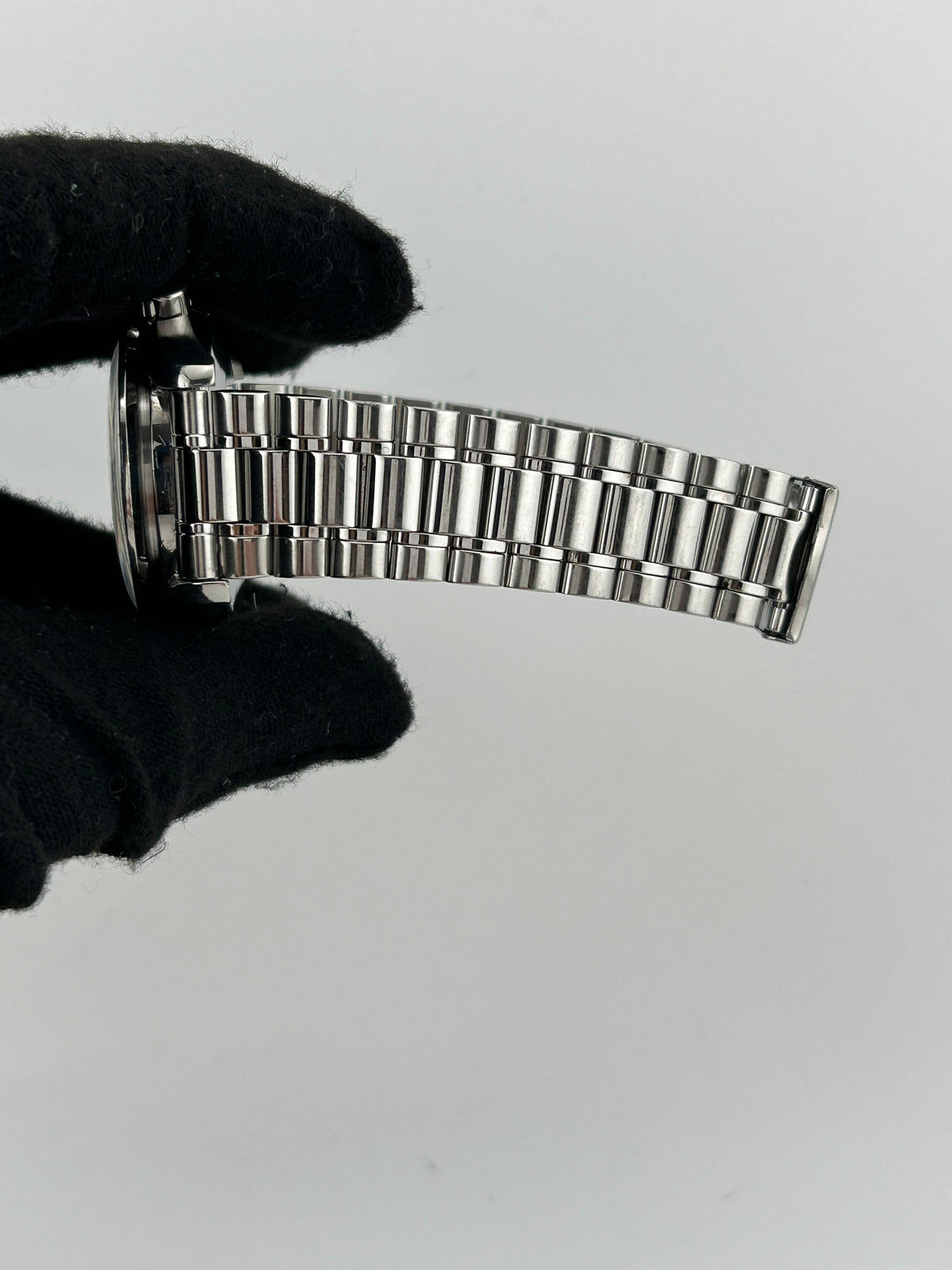 Omega Speedmaster Reduced Black Dial on Stainless Steel Bracelet Ref. 3510.5 — view 5