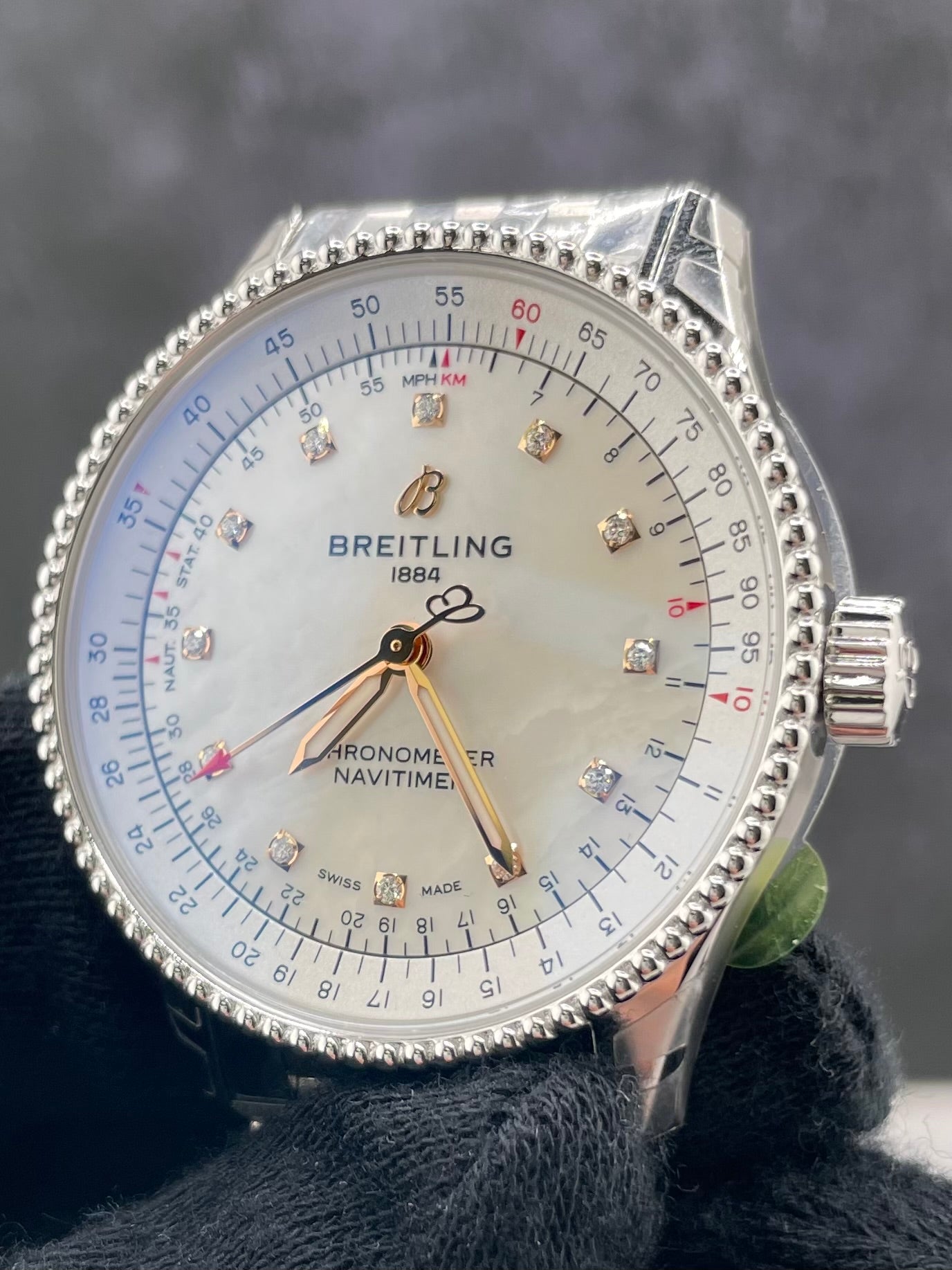Breitling Navitimer Automatic Mop Dial on Bracelet Ref. A17395211A1A1 Card 2026 — view 3