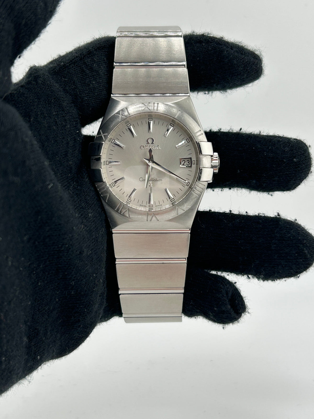 Omega Constellation Silver Dial Ref. 123.10.35.60.02.001 Complete 2014