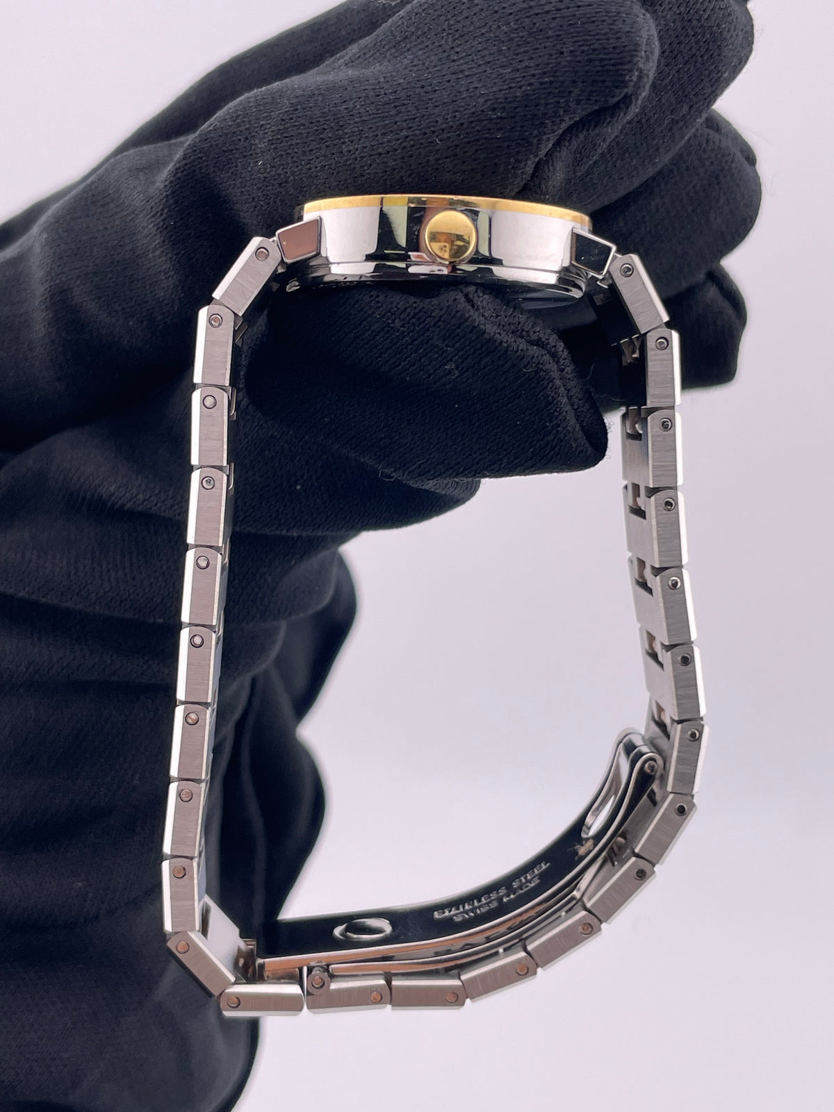 Bvlgari Bvlgari Black Dial on 2 Tone Yellow Gold / Stainless Steel Ref. BB23SG — view 6