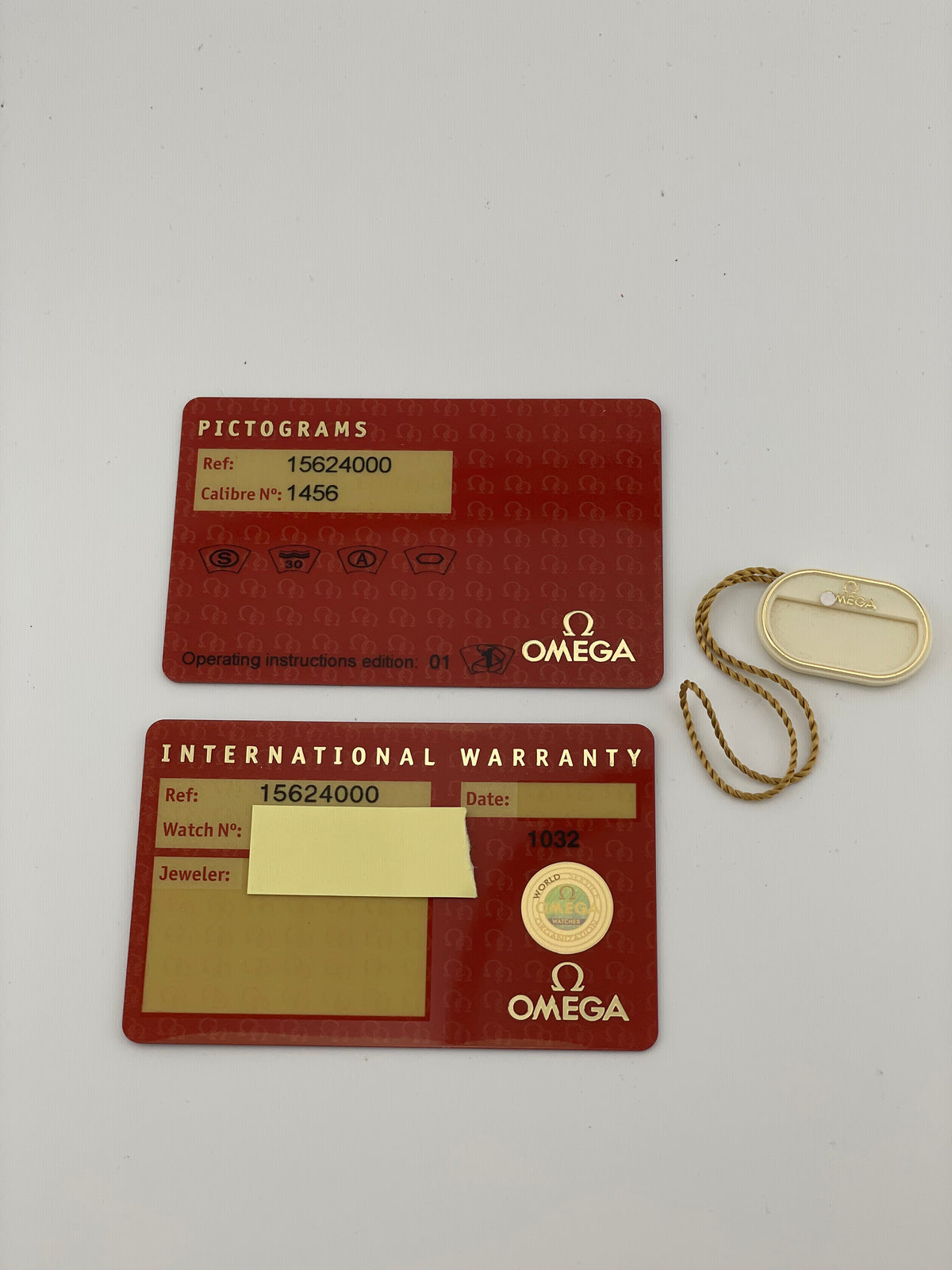 Omega Constellation Navy Gray Dial on Stainless Steel Bracelet Ref. 1562.40.00 Card Open Date — view 8