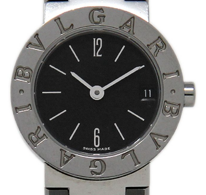Bvlgari Bvlgari Black Dial on Stainless Steel Ref. BB26SS