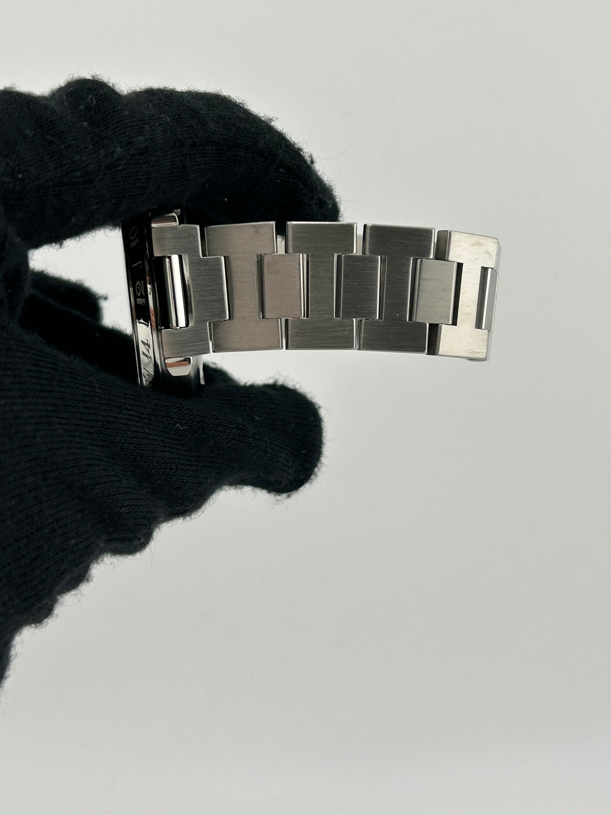 Cartier Pasha Silver Dial on Stainless Steel Bracelet Ref. 2377 Complete 2008 — view 5