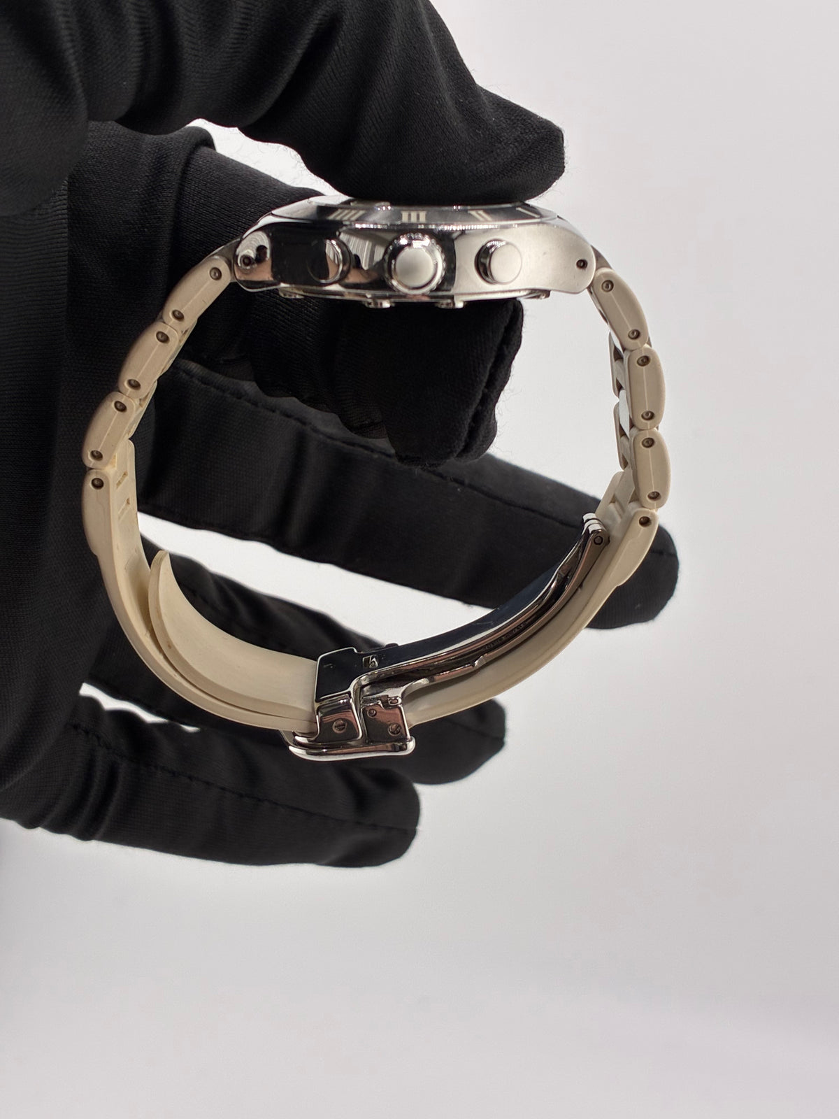 Cartier Chronoscaph 21 Silver Dial on Rubber Strap Ref. W10197U2 Papers 2007 — view 6