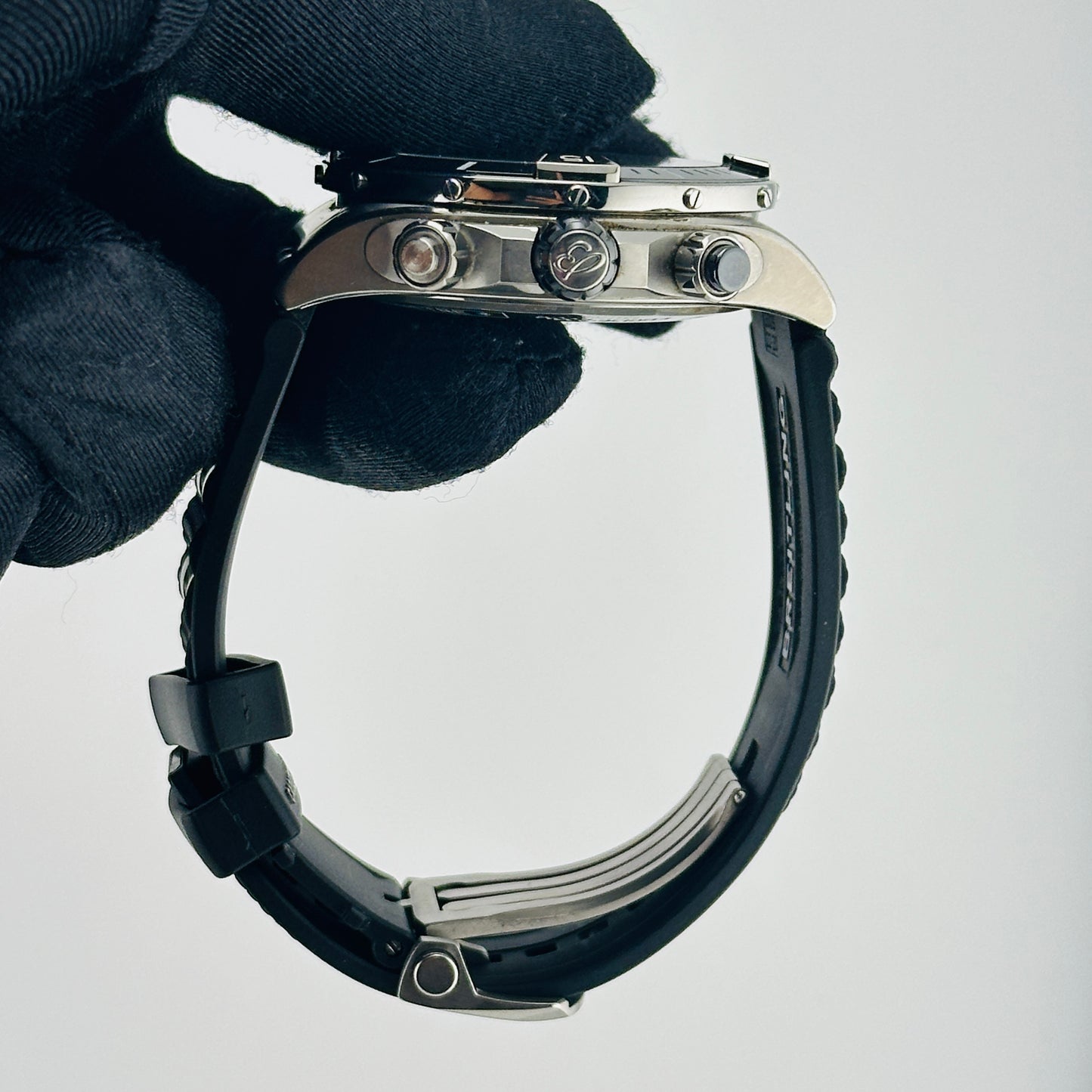 Breitling Super Chronomat B01 Anthracite Dial on Rubber Strap Ref. EB0136251M1S1 Card 2025 — view 7