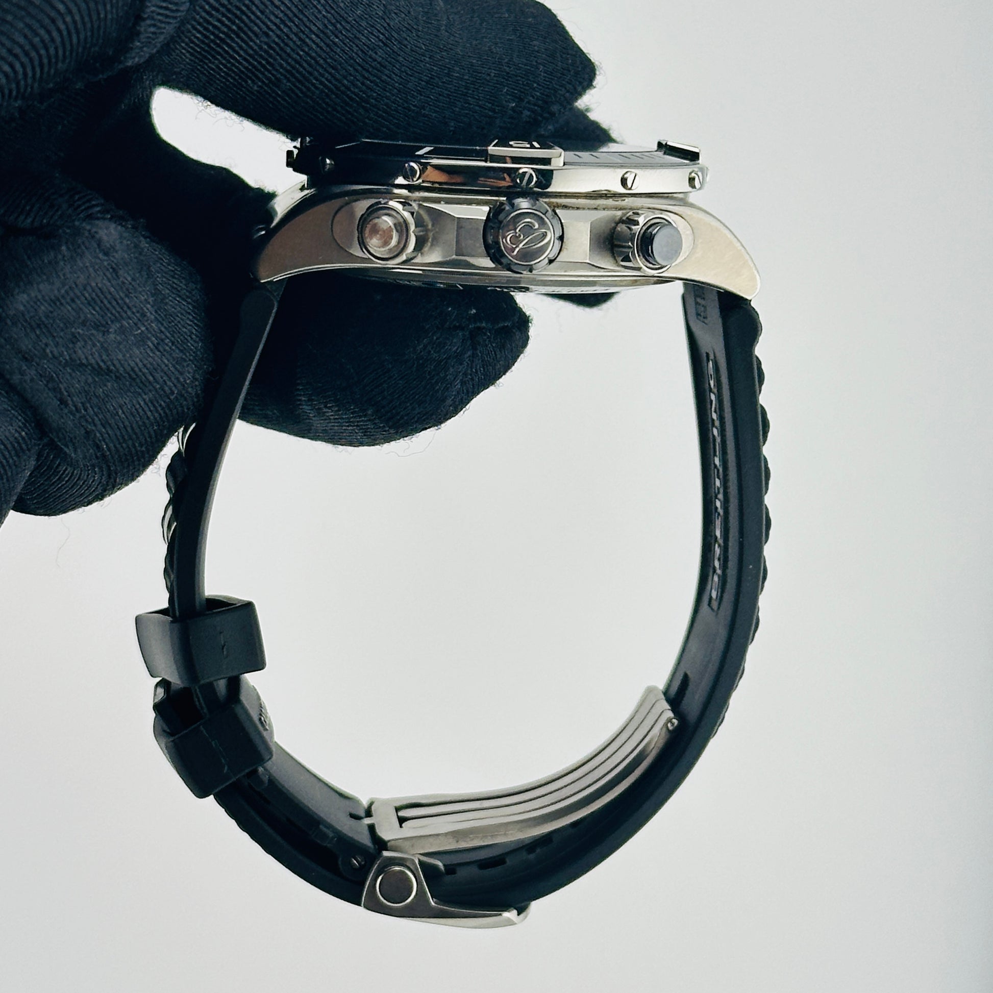 Breitling Super Chronomat B01 Anthracite Dial on Rubber Strap Ref. EB0136251M1S1 Card 2025 — view 7