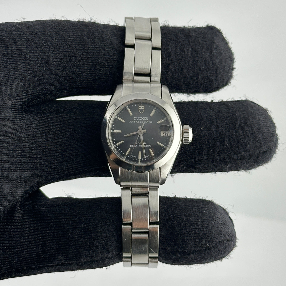 Tudor Princess Oysterdate Grey Dial on Oyster Folded Bracelet Ref. 92300