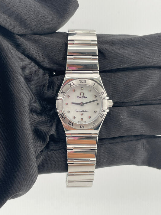 Omega Constellation M.O.P Dial on Stainless Steel Bracelet Ref. 1561.71.00 — view 2