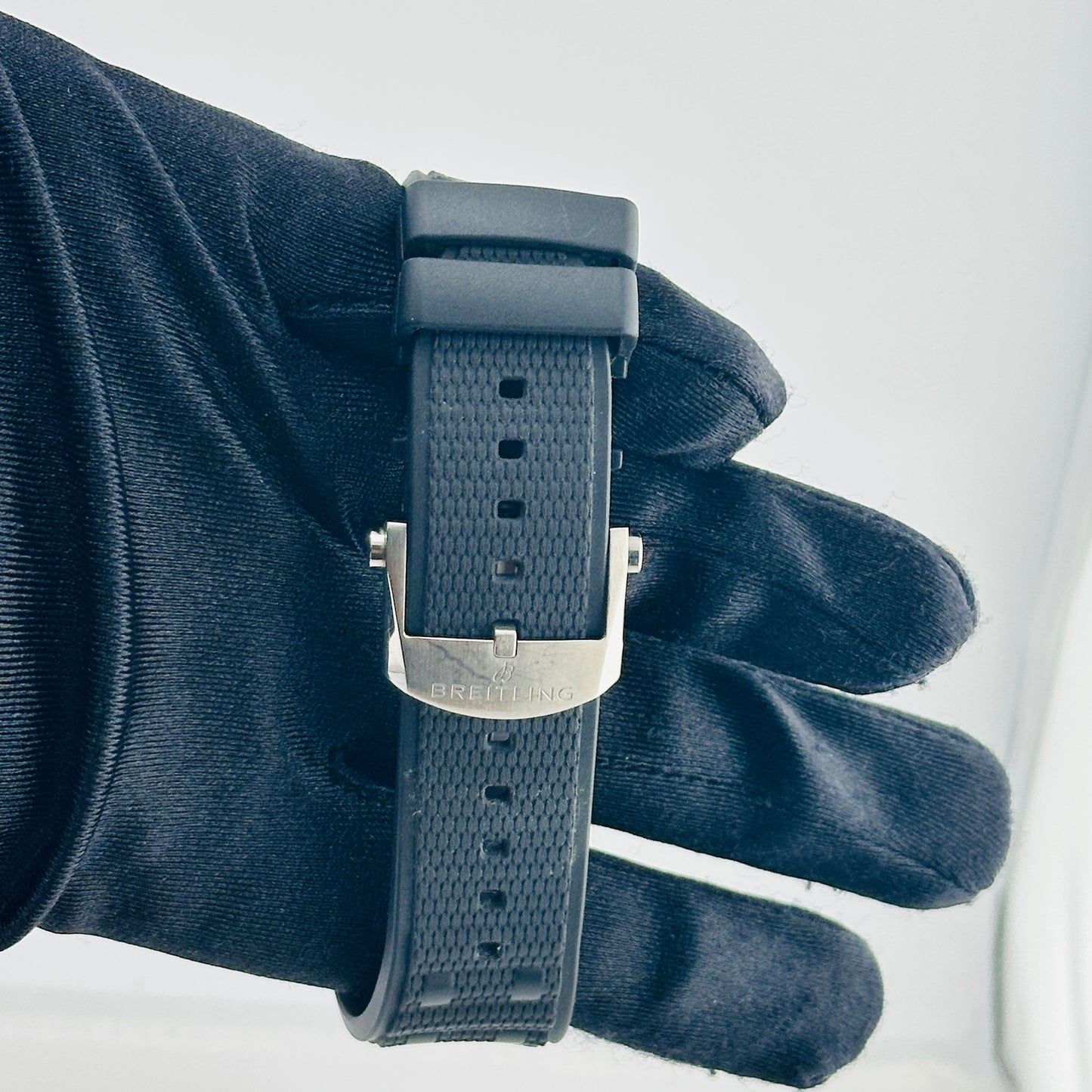 Breitling Super Chronomat B01 Anthracite Dial on Rubber Strap Ref. EB0136251M1S1 Card 2025 — view 5