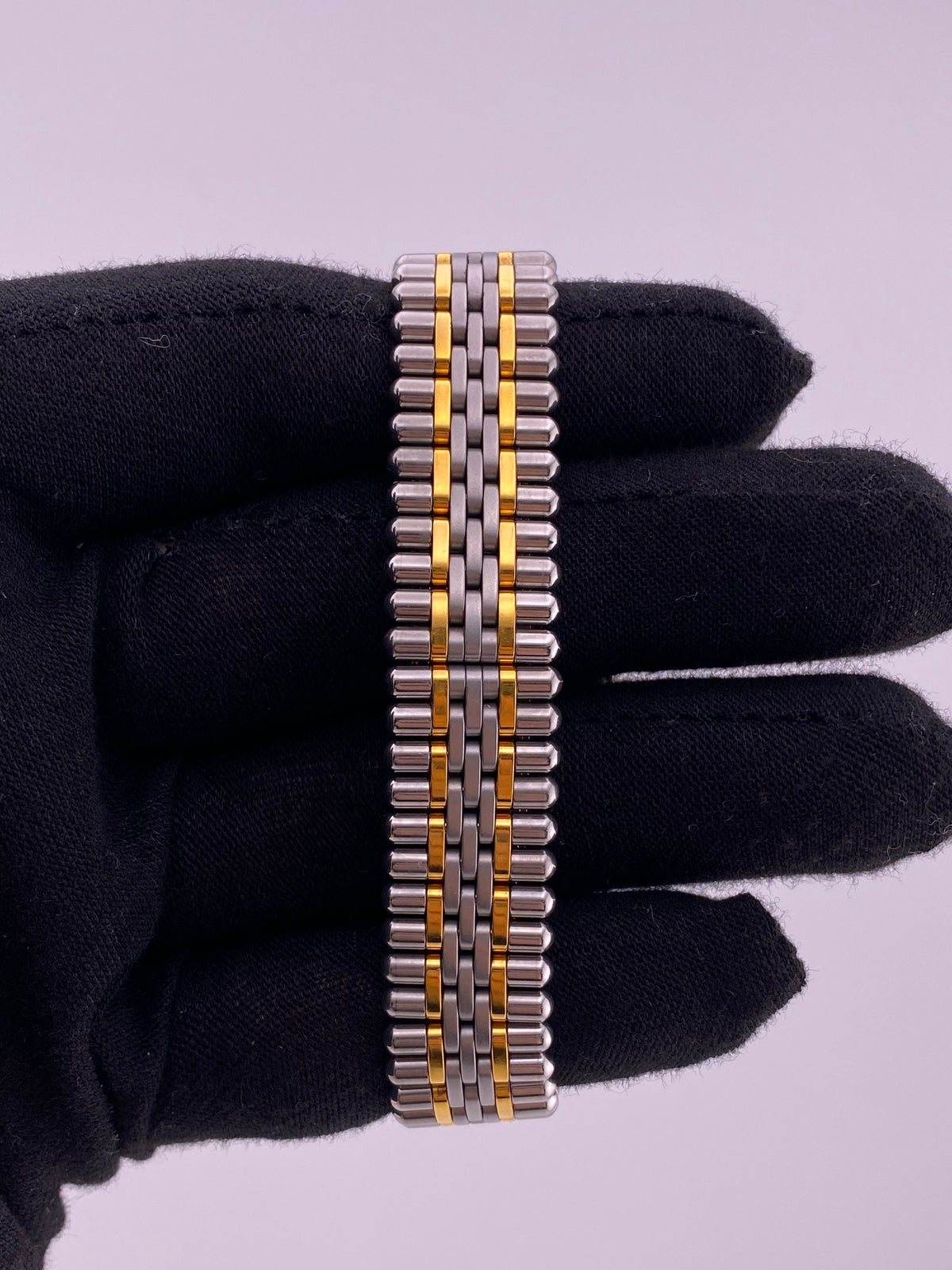 Cartier 21 Must de Cartier White Dial on 2 Tone Bracelet Ref. 125000P — view 4