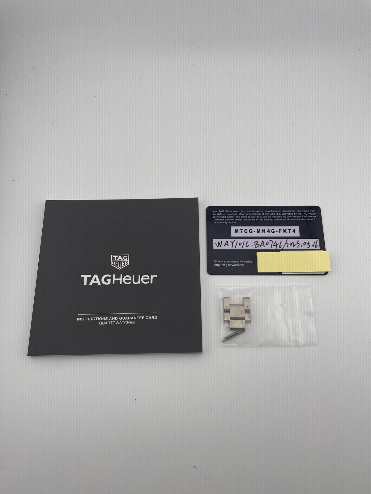 Tag Heuer Aquaracer Blue Dial on Stainless Steel Bracelet Ref. WAY101C.BA0746 Complete 2023 — view 8
