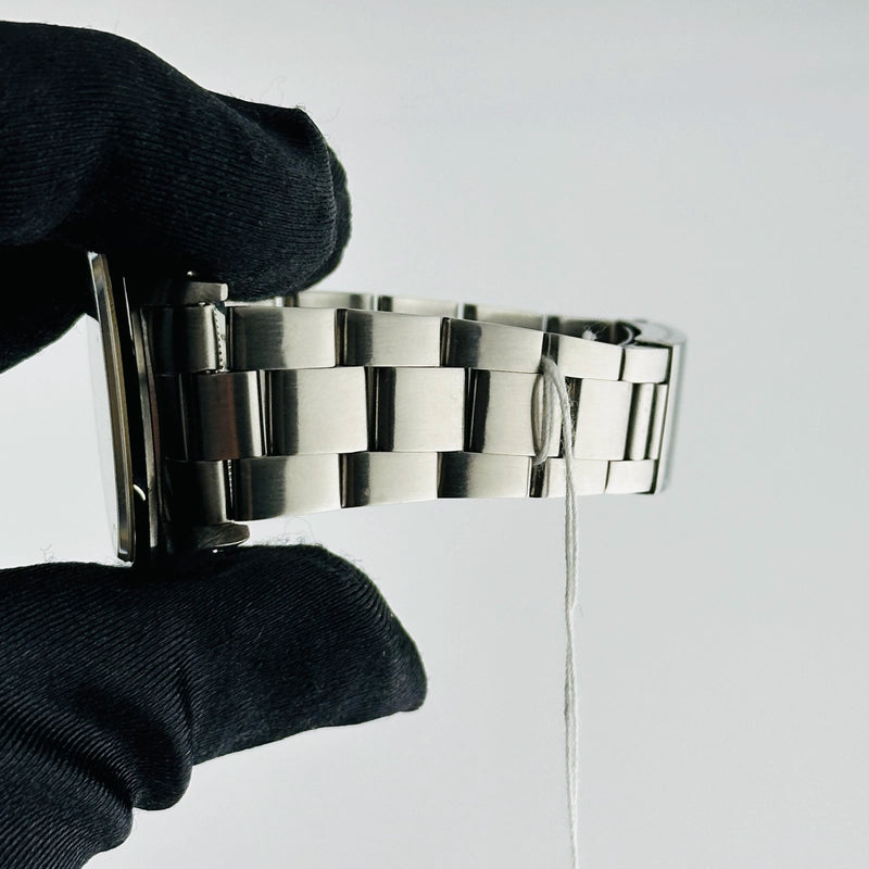 Rolex Air-King Silver / Has Spots Dial on Oyster Ref 14000