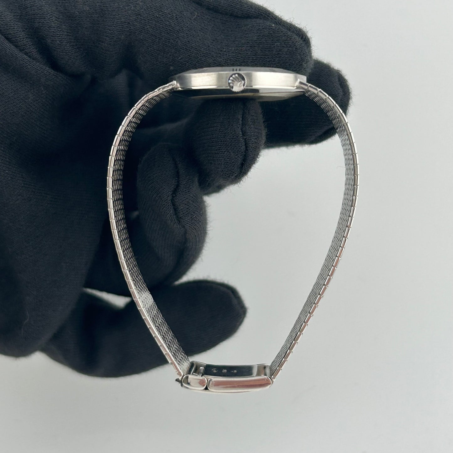 Rolex Cellini Silver Dial on Mesh Ref. 3836/9 1972 — view 5