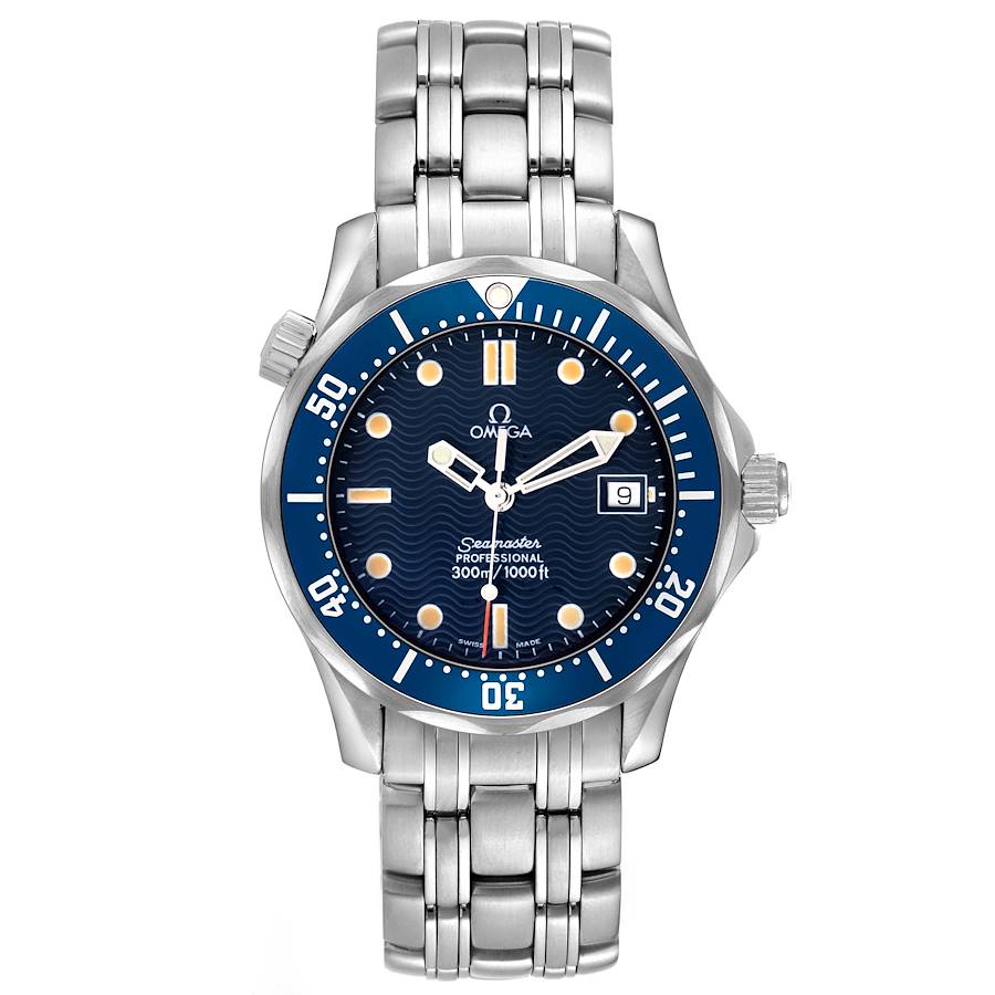 Omega Seamaster Diver 300M Blue Dial on Stainless Steel Bracelet Ref. 2561.80.00