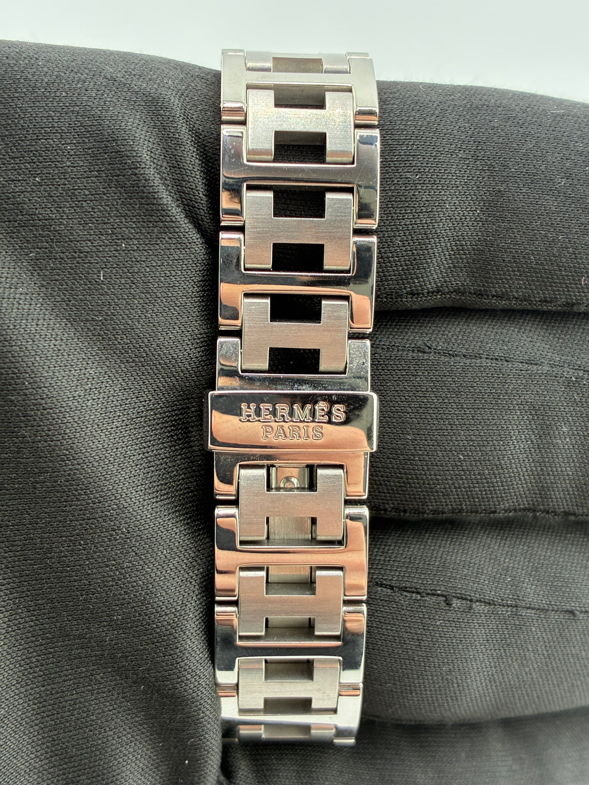Hermes Clipper Diver Blue Dial on Stainless Steel Bracelet Ref. CL5.210 — view 4