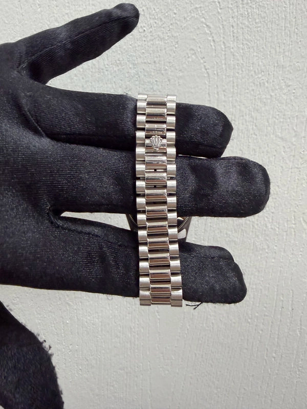 Rolex Datejust Blue Myriad Diamond Dial on President Ref 68246MG