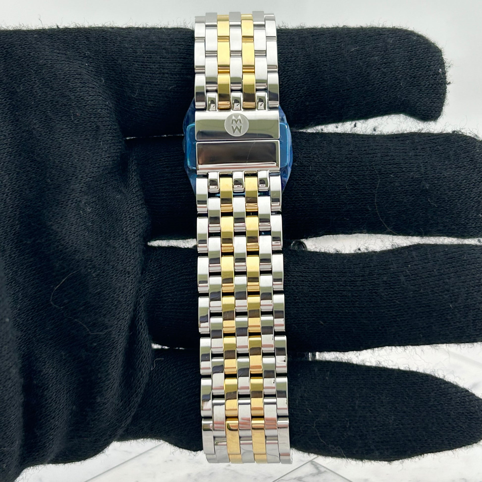Michele Deco Madison Silver Set With Diamonds Dial Ref. MWW06G000013 Card Open Date — view 4