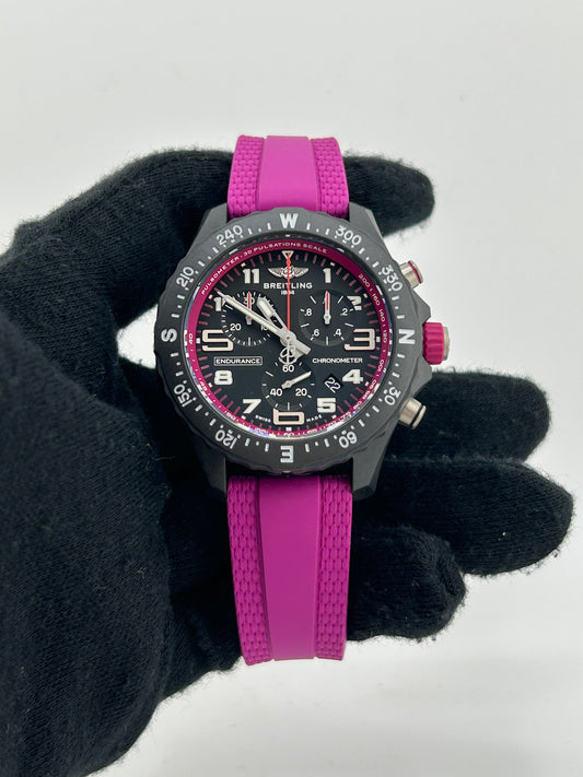Breitling Endurance Pro Black Dial on Rubber Strap Ref. X83310F61B1S1 Complete 2026 — view 2