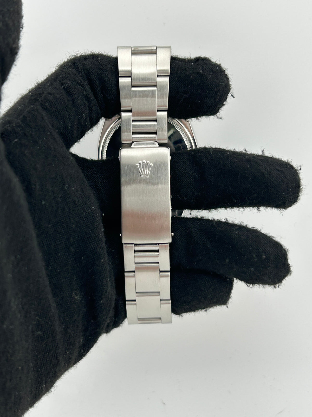 Rolex Oyster Perpetual Date Silver Index Dial on Oyster Steel Bracelet Ref. 1500 1965 — view 3