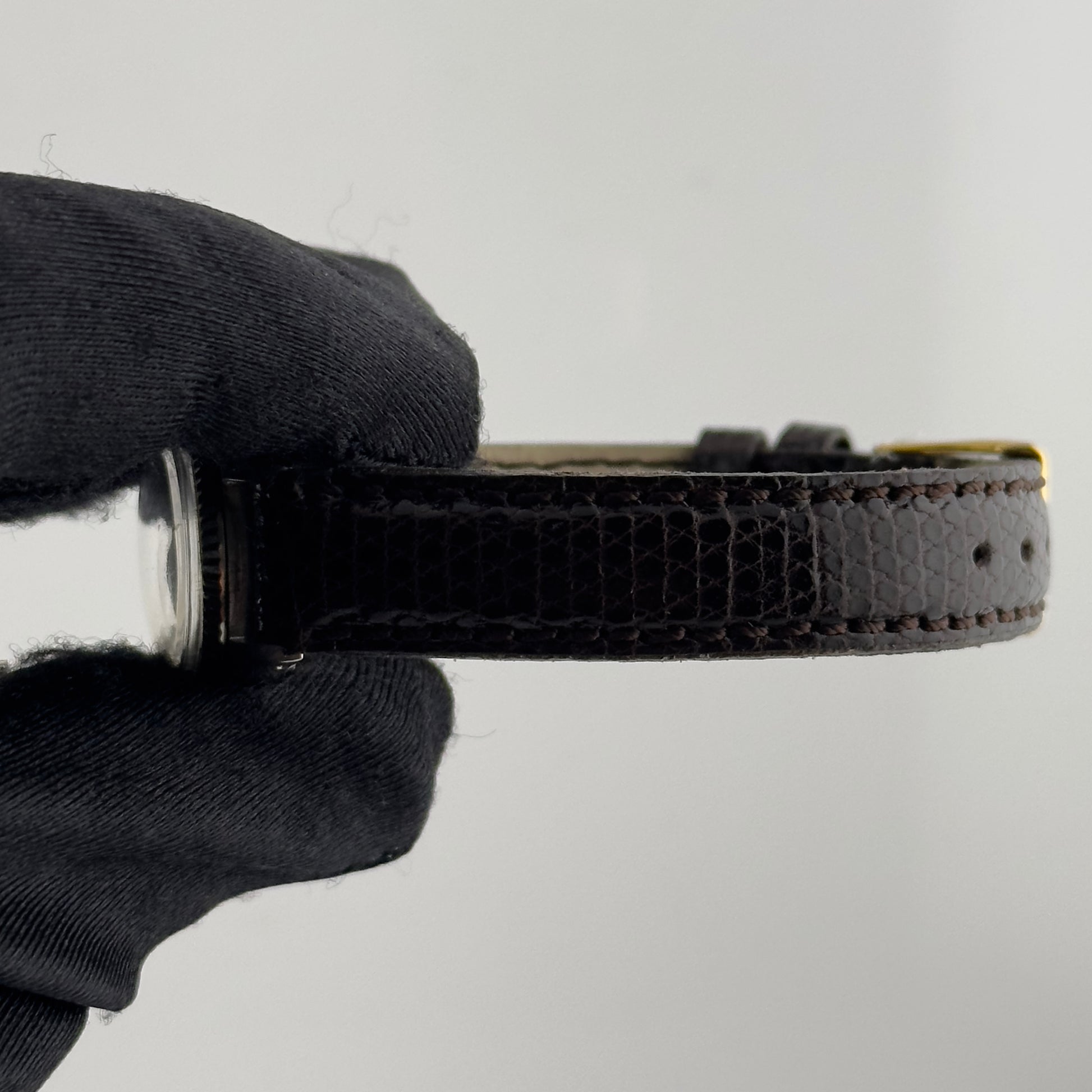 Rolex Oyster Precision Silver Dial on Am Leather Strap Ref. 6527 1956 — view 3