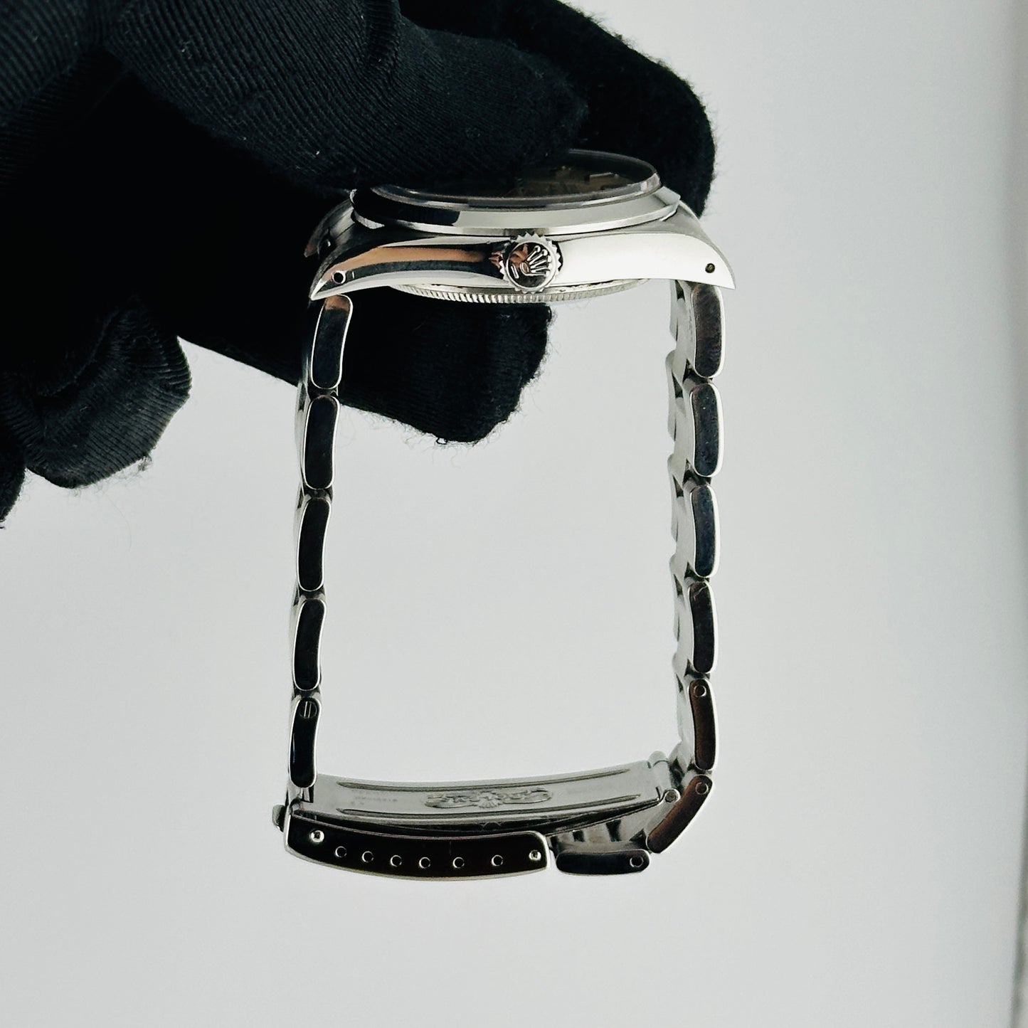 Rolex Air-King Silver Dial on Oyster Ref. 14000 1990 — view 5