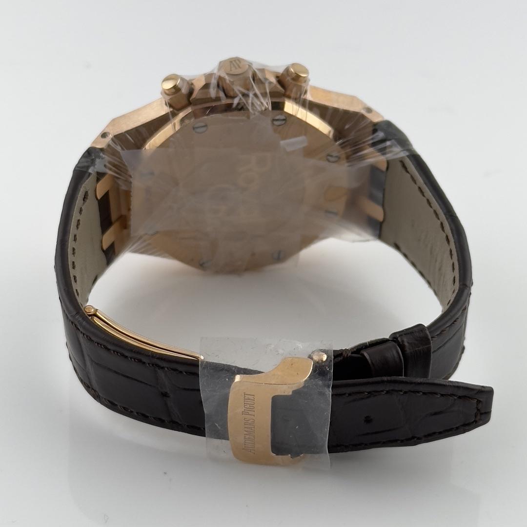 Audemars Piguet Royal Oak Chrono Brown Dial on Leather Ref. 26331OR.OO.D821CR.01 Card 2021 — view 4