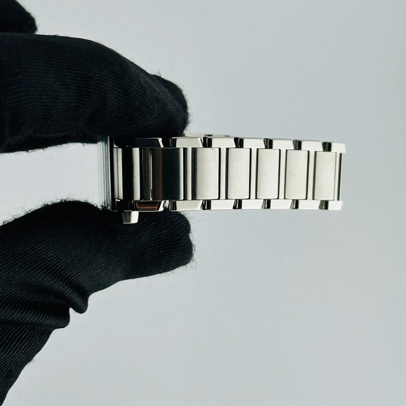 Cartier Tank Francaise White Roman Dial Ref 2384