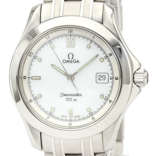 Omega Sea-Master White Stick Dial on Bracelet Ref. 2511.20 Card 1995