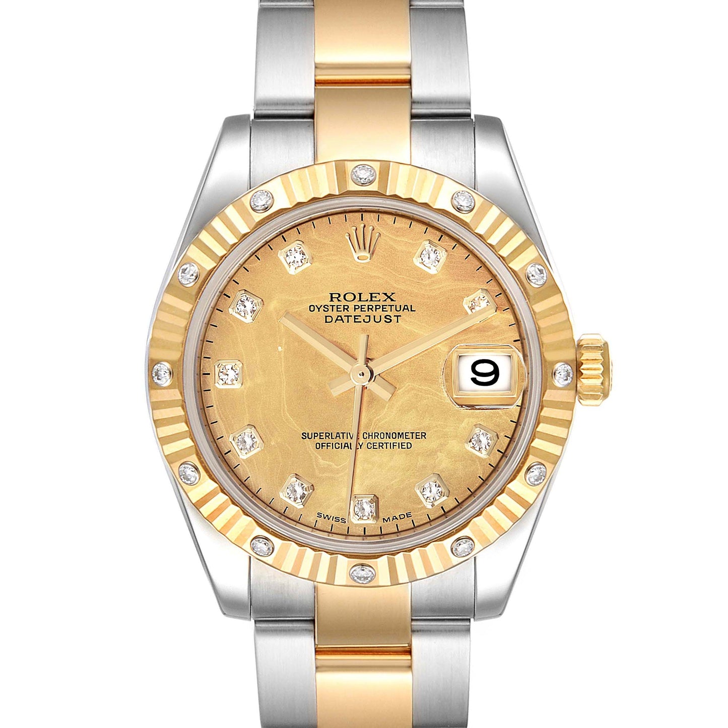 Rolex Datejust Gold Mop Dial on Oyster Ref. 178313 2006