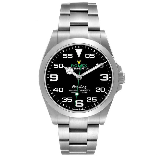 Rolex Airking Black Dial on Oyster Bracelet Ref. 126900 Card 2024