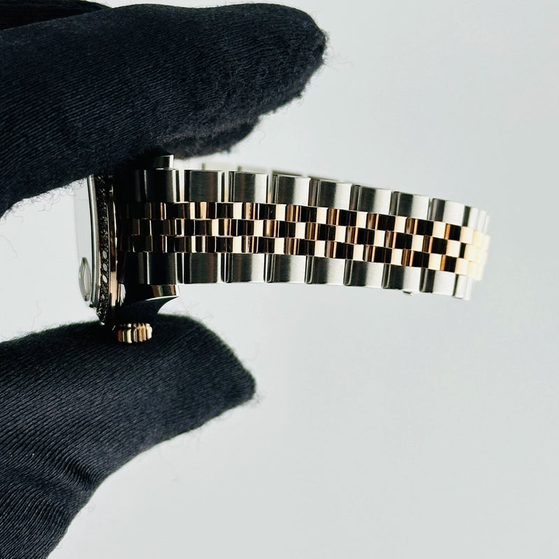 Rolex Datejust Lady Chocolate Diamond Dial on Jubilee Ref 279381RBR with New Style Card White 2018