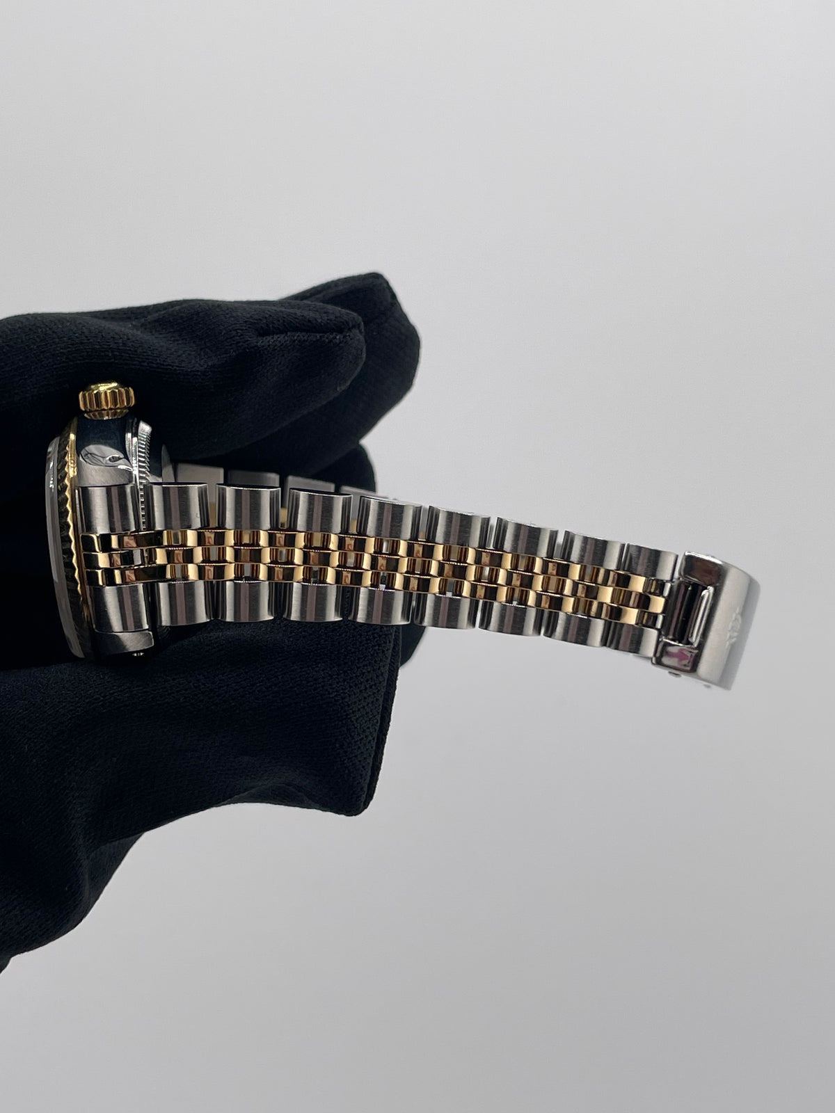 Rolex Datejust White Roman Dial on D Link Jubilee Ref. 69173 — view 6
