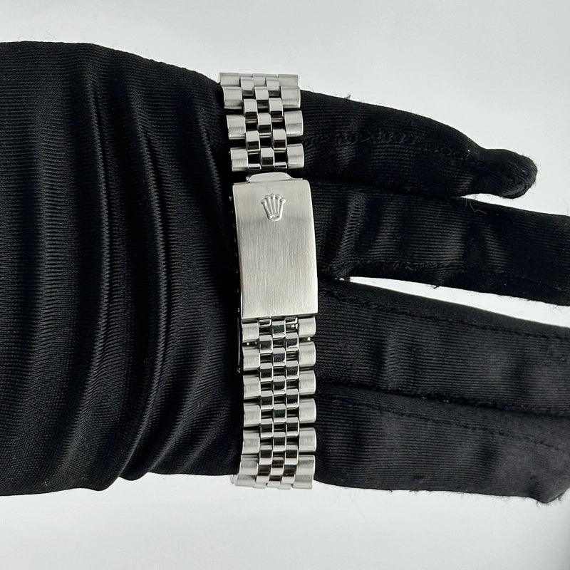 Rolex Datejust Silver Stick Dial on Jubilee Ref 1603