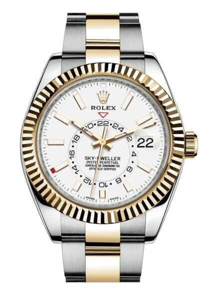 Rolex SkyDweller White Dial on Oyster Ref. 326933 Card 2021