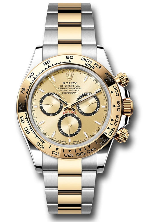 Rolex Daytona Gold Dial on Oyster Ref 126503 with New Style Card Green 2024