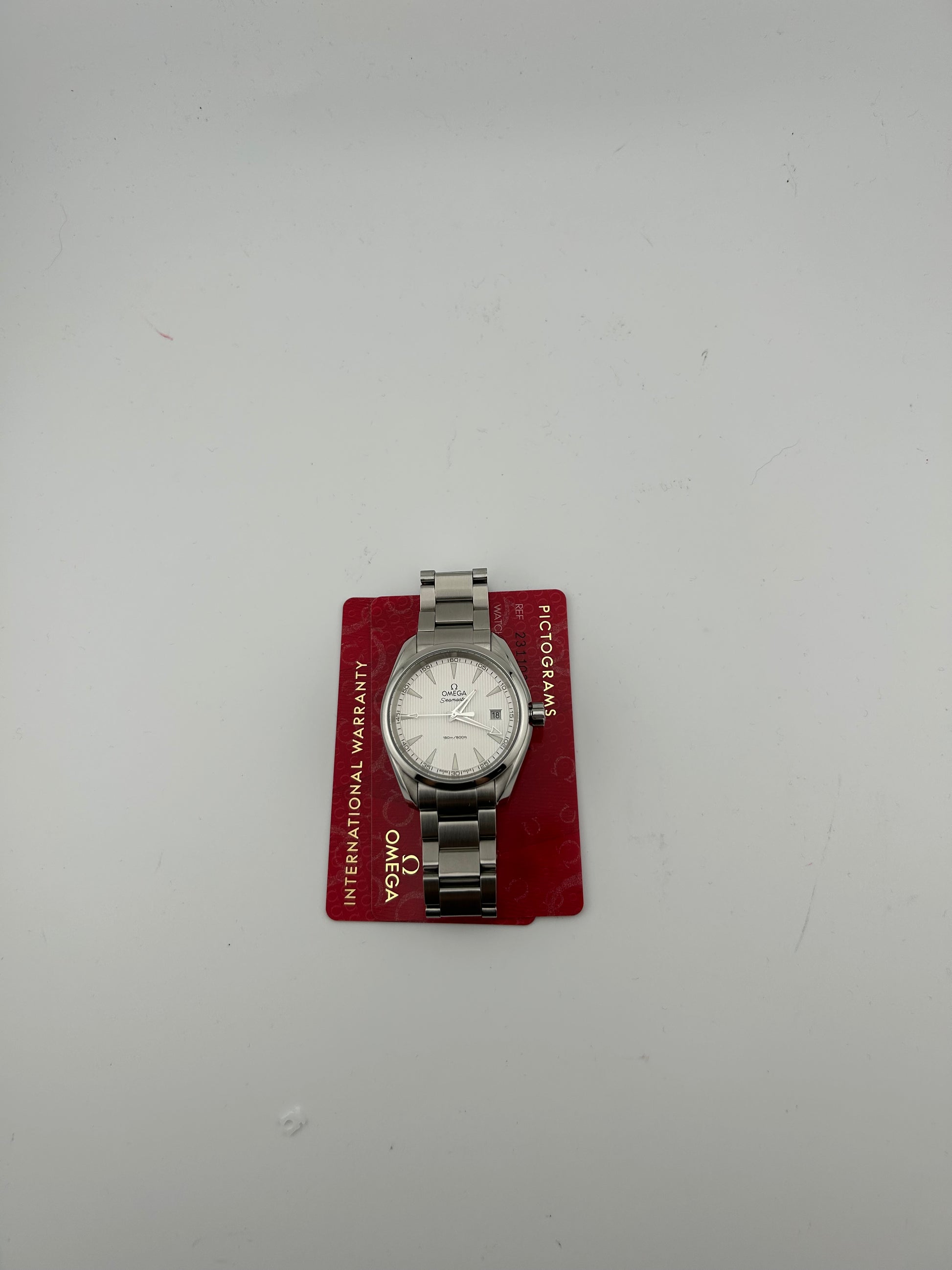 Omega Seamaster Aqua Terra 150m Silver Dial on Stainless Steel Bracelet Ref. 231.10.39.60.02.001 Card 2018 — view 6