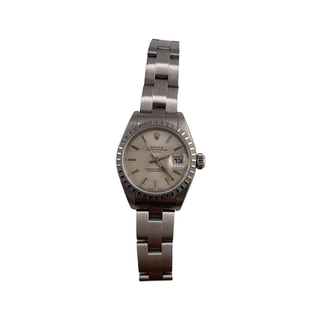 Rolex Datejust Silver Dial on Oyster Ref. 79240 Papers 2000